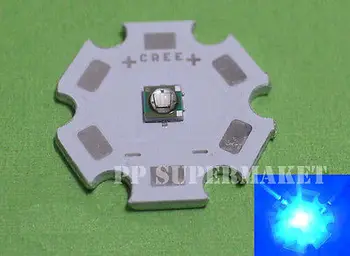 10PCS Cree XLamp XP-E כחול רויאל 450-455NM 1-3W LED אור פולט 20mm כוכב