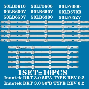10PCS LED הרצועה 50LB5620 LC500DUE FG A4 A3 A2 A1 Innotek DRT 3.0 50