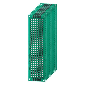 10PCS PCB לוח 2*8CM צד אחד אב טיפוס הלוח DIY אוניברסלי מעגלים אלקטרוניים ערכת 2x8cm