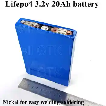 12pcs 3.2 v סוללת lifepo4 20Ah סלולארי גבוה 60A 20100140 עבור diy pack 350w מנוע 1000w כלי חשמל ליתיום השמש batterie 36v 20ah