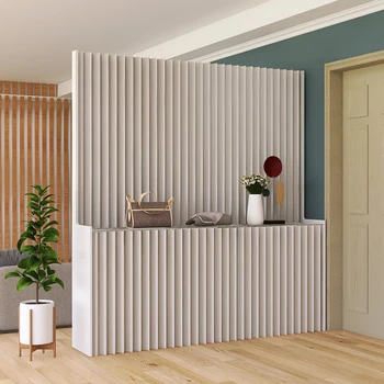 2 מטר גובה יצירתיים לעיצוב הבית הלבן איברים נייר מסך קיר חדר חוצצים המשרד מחיצה נשלפת קיפול לבלבל הגדר.