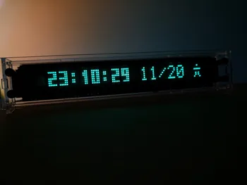 2023 חדש VFD שעון מפנה דף שעון תזמון תזכורת ואקום ניאון תצוגת WIFI תזמון אוטומטי ידני בהירות