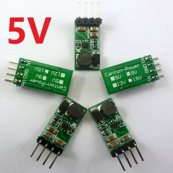 CE014_5V*5 dcdc צעד הממיר מודול 3V 3.3 3.7 V V ל 5V מתח הרגולטור עבור Arduino pi פטל 3 18650 breadboar