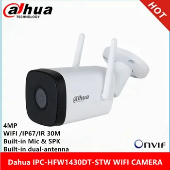 Dahua IPC-HFW1430DT-STW 4MP IR30M IP67 מיקרופון מובנה & SPK כדור רשת Wi-Fi מצלמת IP להחליף IPC-HFW1430DS-ראה
