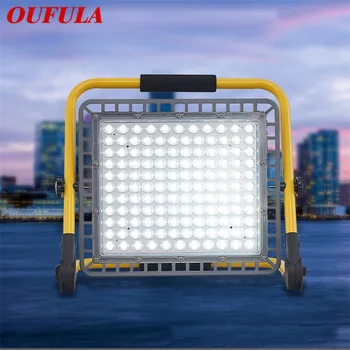 OUFULA חיצוני תאורת קמפינג מנורה עמיד למים נטענת LED לילה אור חירום נייד