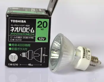 TOSHIBA JR12V20W/K3MEZ-N JR12V20W/K3M EZ-N EZ10 המנורה,12V 20W 20D ג ' וניור 12V20W/K3M EZ-N הנורה