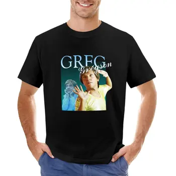 גרג גרגסון/מר ג ' י - סאמר הייטס גבוהה חולצה שרוול קצר טי בגדים חמודים tees החולצות של גברים