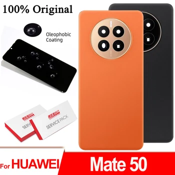 המקורי בחזרה דיור עבור Huawei Mate 50 הכיסוי האחורי של הסוללה זכוכית עם מצלמה עדשת Mate50 כיסוי אחורי מחליף