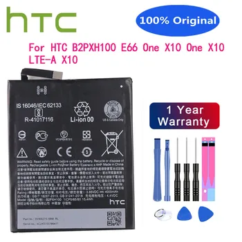 חדש קיבולת גבוהה 4000mAh הסוללה של הטלפון עבור HTC E66 אחד X10 LTE-A X10 X10M X10L B2PXH100 מקורי מובנה E66 סוללה סוללות