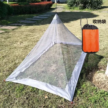 חיצונית אספקה יחיד קמפינג משולש כילה ניידת נגד יתושים תיירות ופנאי אוהל קמפינג האולטרה האוהל