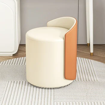 יוקרה כסאות אוכל מודרניים מבטא עור כרית משחקים כיסאות בר חדר שינה כיסא בחדר האוכל Muebles Hogar מרפסת ריהוט
