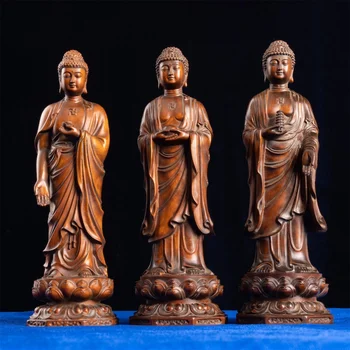משולש שאקיאמוני בודהה הפסל: מעולה סינית עתיקה אמנות - שילוב ייחודי של גותי הנורדית השפעות מודרני
