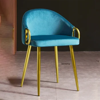 נורדי כסאות אוכל גיימר הביתה מודרני מינימליסטי יוקרה יצירתי כורסה שולחן פנאי האוכל הכיסא sandalye ריהוט למטבח