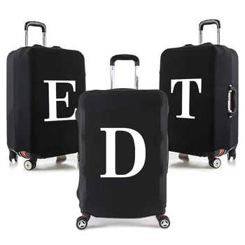 נסיעות סט מזוודות כיסוי מגן מכתבים הדפסה על 18-32 אינץ נסיעה אביזרים במזוודה אלסטי אבק בציוד להגן על התיק