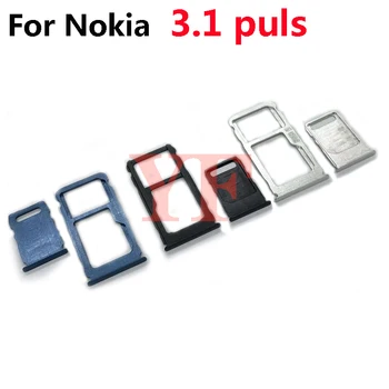 עבור Nokia 3 3.1 בנוסף טה-1032 מגש כרטיס ה-Sim, חריץ בעל מתאם שקע חלקי חילוף