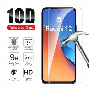 פיצוץ הוכחה זכוכית עבור Xiaomi Redmi 12 4G 2023 מגן מסך זכוכית מחוסמת Radmi 12 Redmi12 6.79 ס 