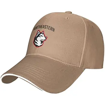 צפון מזרח אוניברסיטה כריך כובע יוניסקס קלאסי בייסבול Capunisex מתכוונן Casquette אבא הכובע